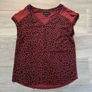 FORTUNE + IVY

Helina Mixed Material Blouse
S | Burgundy